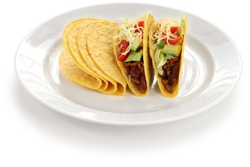 beef tacos, mexican food