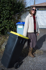 sortir les poubelles
