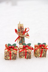 Christmas gifts and notation