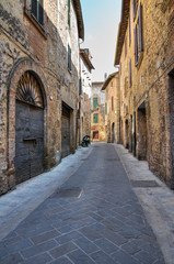 Alleyway. San Gemini. Umbria. Italy.