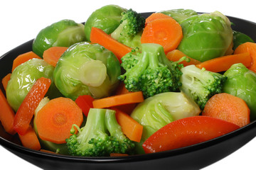 Cooked vegetables