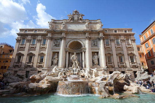 Rome - Trevi fountain