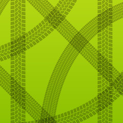 Sustainable agriculture tractors and harvesters tire footprints