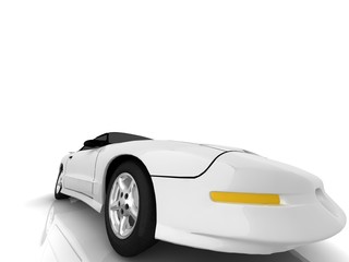 Plakat Projektowania 3D samochód