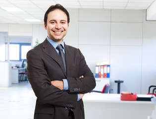 Fototapeta premium Businessman in the office