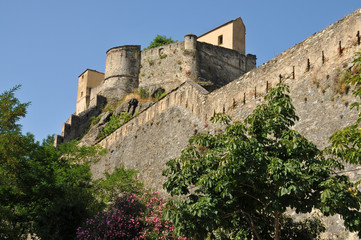 Fototapeta na wymiar Castle on Corsica