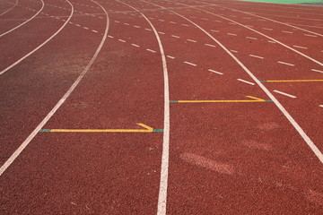 Fototapeta premium Running track
