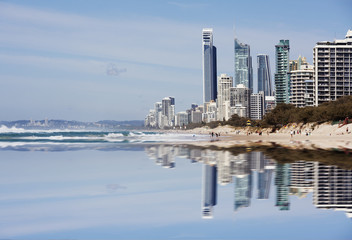 Fototapeta premium Queensland Gold Coast City