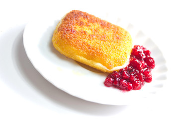 grilled cheese with sweet berries