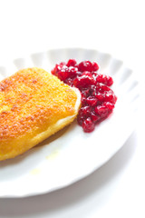 grilled cheese with sweet berries