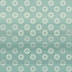 seamless polka flower dot background