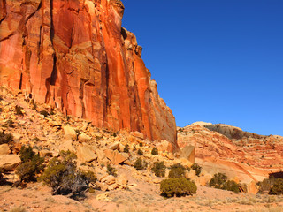 Capitol Reef Rock Formations