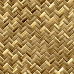 Papier Peint photo Lavable Zigzag Texture roseau