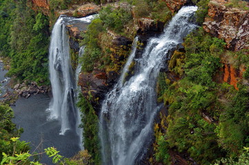 Fototapeta premium Lisbon waterfall. Blyde river, Drakensberg, South Africa
