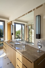 beautiful apartment, interior, bathroom