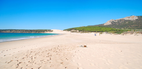 PLAYA DE BOLONIA. TARIFA. C&Aacute;DIZ. ANDALUC&Iacute;A! . ESPA&Ntilde;A 