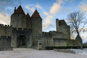 Fototapeta na wymiar Wejście do Carcassonne