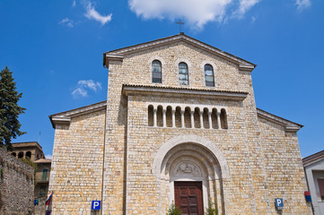 Fototapeta na wymiar Church of St Lucia. Amelia. Umbria. Włochy.