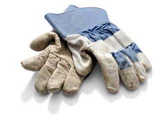 Work Gloves Blue