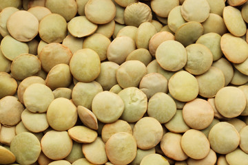 Green Lentils Background