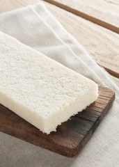Marzipan with coconut