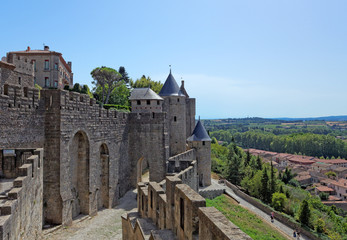 carcassonne castle in France