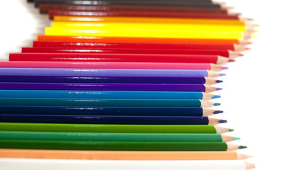 Fototapeta premium crayons de couleurs