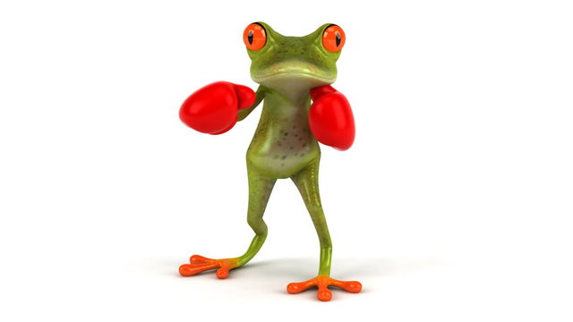 Fun frog