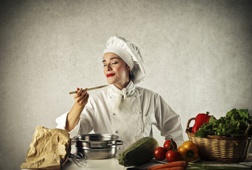 Woman Chef