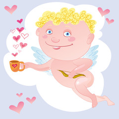 Cupid With Cup.