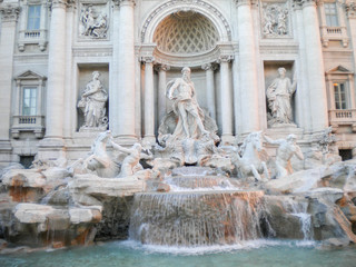 Naklejka premium Roma, Fontana di Trevi