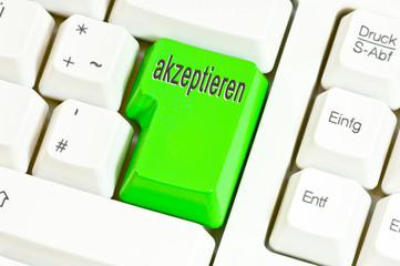 akzeptieren