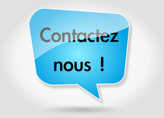 Bulle Contactez-nous