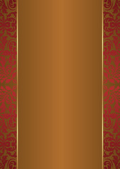 brown background