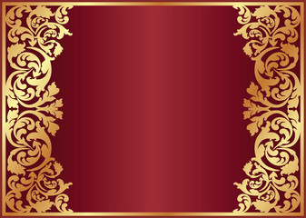 crimson background