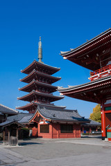 Asakusa temple Tokyo, Japan