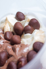 creamy chocolate cup