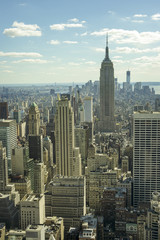 Naklejka na ściany i meble Manhattan - centrum finansowym na świecie
