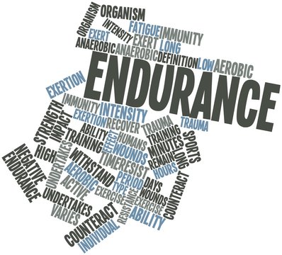 Word cloud for Endurance