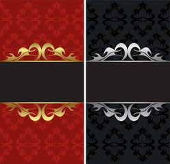 Luxury vintage cards