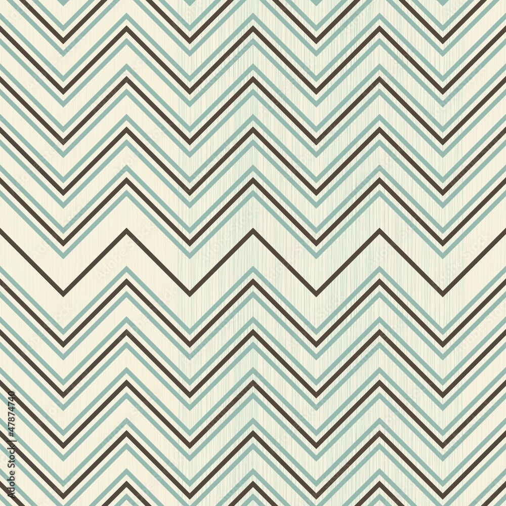 Poster retro seamless zigzag pattern
