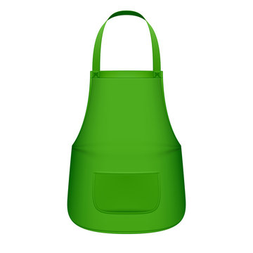 Green Kitchen Apron