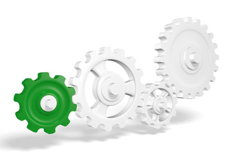 Zahnrad Konzept - Green Leader