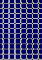 Piece of plastic mesh.