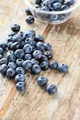 fresh blueberries