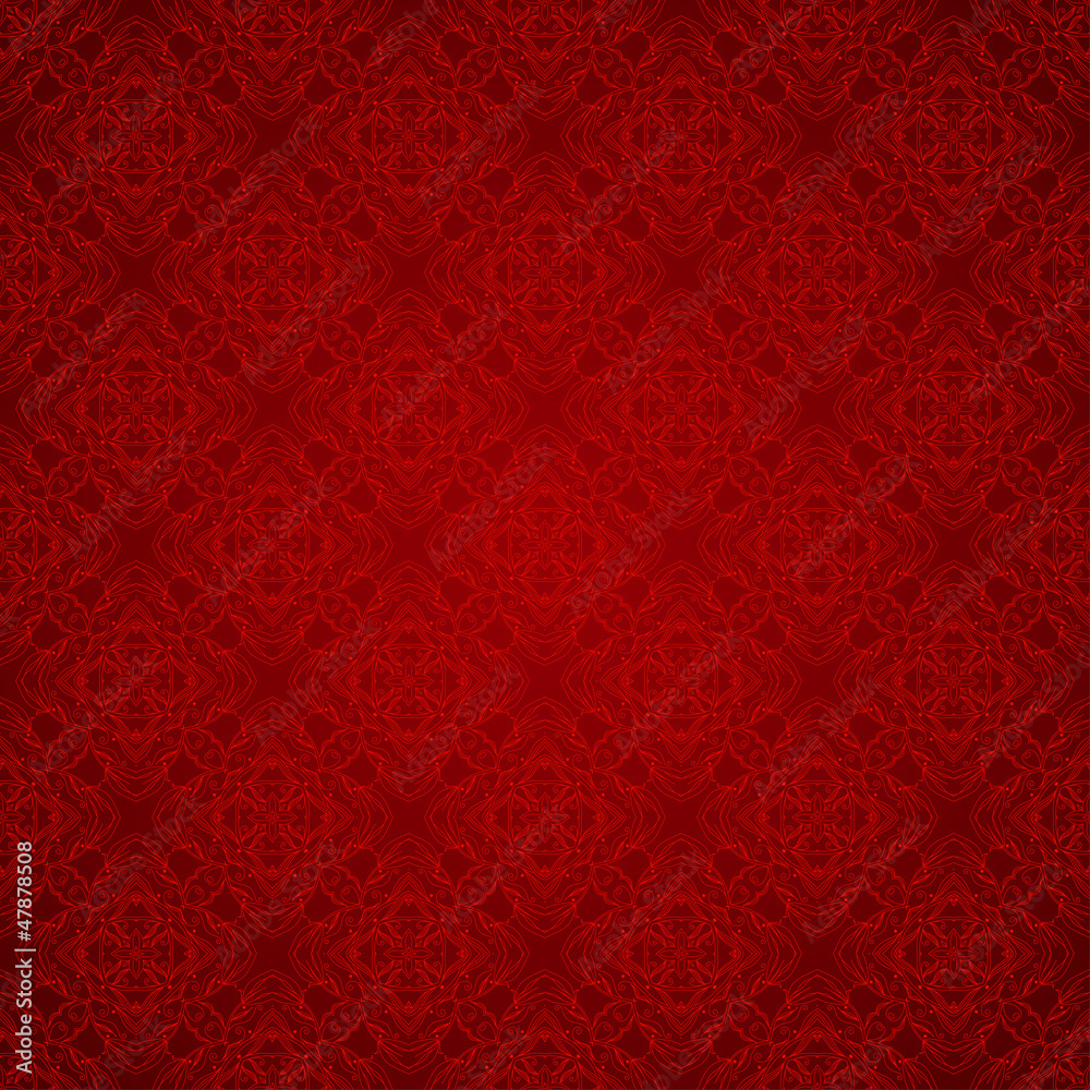 Aufkleber seamless colorful retro pattern background