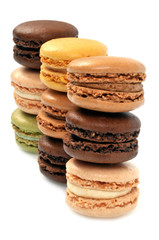 Un échantillon de macarons