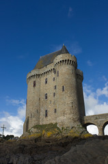 Solidor tower, la tour Solidor, Saint Malo, France
