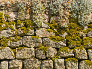 Old Stone Wall Background