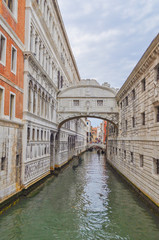 Fototapeta na wymiar Most Westchnień Wenecji